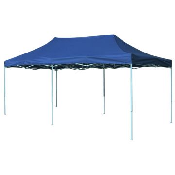 42506 vidaXL Foldable Tent Pop-Up 3x6 m Blue