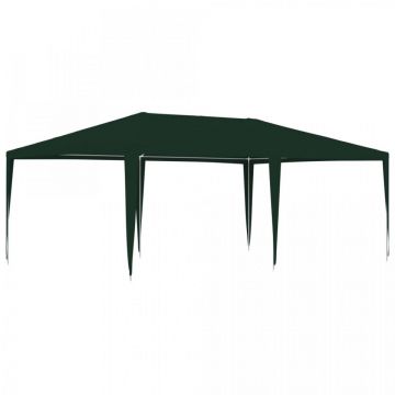 Cort de petrecere profesional, verde, 4 x 6 m, 90 g/m²