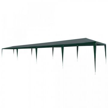 Cort de petrecere, verde, 3 x 12 m, PE