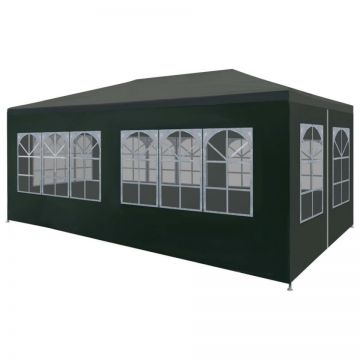 Cort pentru petrecere, verde, 3 x 6 m