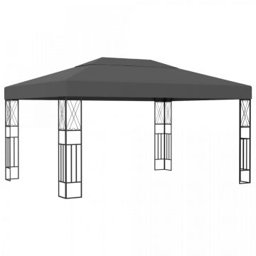 Pavilion, antracit, 3 x 4 m, material textil