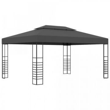 Pavilion, antracit, 3 x 4 m