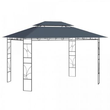 Pavilion, antracit, 4x3x2,7 m, 160 g/m²