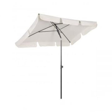 Umbrela soare patrata, UV50+, Crem, 200 × 125 cm - Caerus Capital