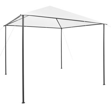 vidaXL Pavilion, alb, 3 x 3 x 2,9 m, 180 g/m²