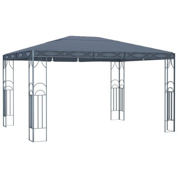 vidaXL Pavilion, antracit, 400 x 300 cm