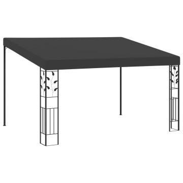 vidaXL Pavilion de perete, antracit, 4 x 3 x 2,5 m