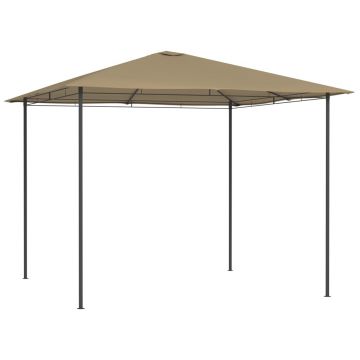 vidaXL Pavilion, gri taupe, 3x3x2,6 m, 160 g/m²