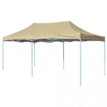 42507 Foldable Tent Pop-Up 3x6 m Cream White