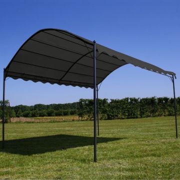 Copertină de soare, antracit, 3 x 4 m