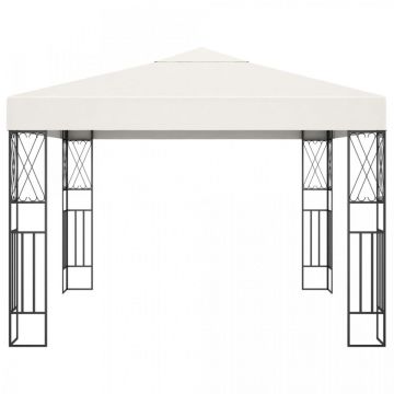 Pavilion, crem, 3 x 3 m, material textil