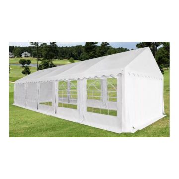 Pavilion de grădină PVC 5 x 10 m alb