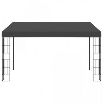 Pavilion de perete, antracit, 3 x 4 m, material textil