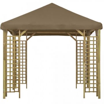 Pavilion, gri taupe, 3 x 3 m (310032+46619)