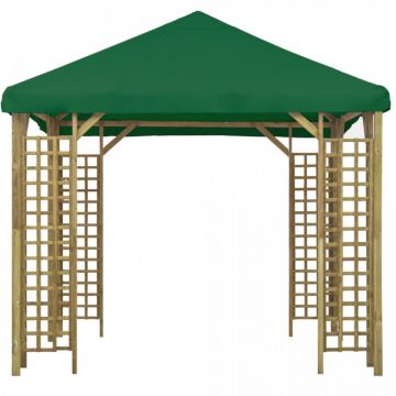 Pavilion, verde, 3 x 3 m (310032+47709)