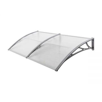 Copertina de usa, gri transparent, accesorii montaj inclus, Maprofi - 200x80 cm