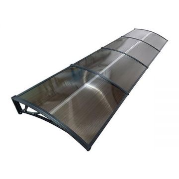 Copertina de usa, negru bronz, accesorii montaj inclus, Maprofi - 400x120 cm