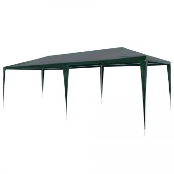 Cort de petrecere, verde, 3 x 6 m, PE