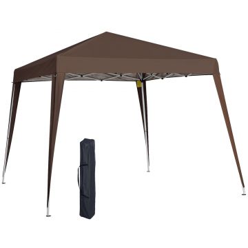 Outsunny Foisor Pliabil 2.4x2.4m, Foisor de Gradina Structura | Aosom Romania