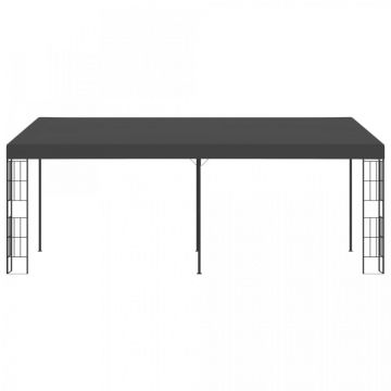 Pavilion de perete, antracit, 3 x 6 m, material textil