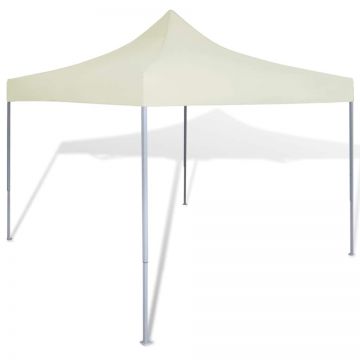 41463 Cream Foldable Tent 3 x 3 m