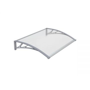Copertina Premium de usa 120x100cm, brate gri, placa 6 mm intreaga transparent