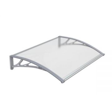 Copertina Premium de usa 120x80cm, brate gri, placa 6mm intreaga transparent