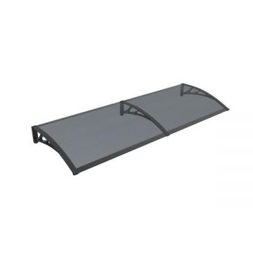 Copertina Premium de usa 150x100cm, brate negre, placa 6mm intreaga antracit