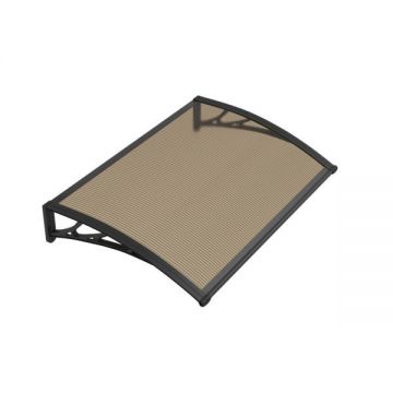 Copertina Premium de usa 150x80cm, brate negre, placa 6mm intreaga bronz
