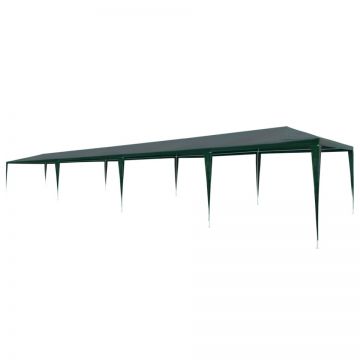 Cort de petrecere, verde, 3 x 12 m, PE