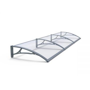 Copertina Pro Alu+Plexiglas de usa, negru transparent, Maprofi - 300x80 cm