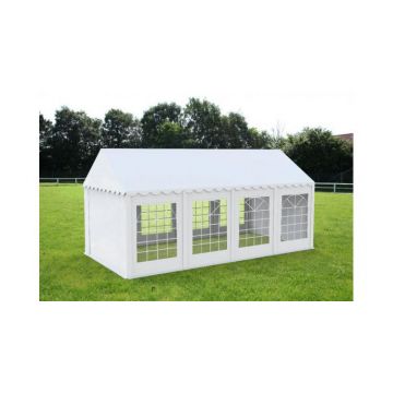 Cort de gradina Economy 3 x 8,alb Cort de gradina Economy 3 x 8,alb