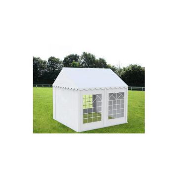 Cort eveniment profesional Economy 5 x 4m, PVC alb Cort eveniment profesional Economy 5 x 4m, PVC alb
