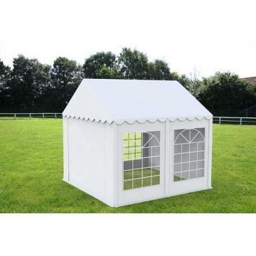 Cort Evenimente Economy, Pvc Alb 3x3 m - Corturi24 Cort Evenimente Economy, Pvc Alb 3x3 m - Corturi24