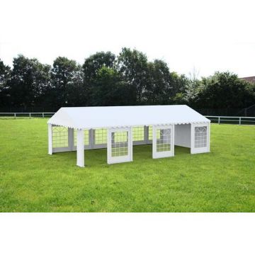 Cort Evenimente Economy, PVC alb, 5x12 m - Corturi24 Cort Evenimente Economy, PVC alb, 5x12 m - Corturi24
