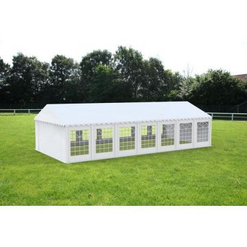 Cort Evenimente Economy, PVC alb, 6x14 m - Corturi24 Cort Evenimente Economy, PVC alb, 6x14 m - Corturi24