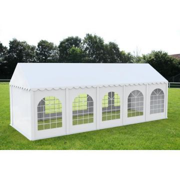 Cort Evenimente Professional XXL, PVC alb, 4X10 m - Corturi24 Cort Evenimente Professional XXL, PVC alb, 4X10 m - Corturi24