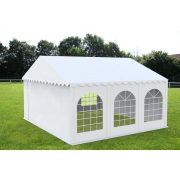 Cort Evenimente Professional XXL, PVC ignifug alb, 4x6 m - Corturi24 Cort Evenimente Professional XXL, PVC ignifug alb, 4x6 m - Corturi24