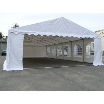 Cort Evenimente Professional XXL, PVC ignifug alb, 5x8 m - Corturi24 Cort Evenimente Professional XXL, PVC ignifug alb, 5x8 m - Corturi24