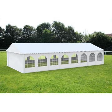 Cort Evenimente Professional XXL, PVC ignifug alb, 8x16 m - Corturi24 Cort Evenimente Professional XXL, PVC ignifug alb, 8x16 m - Corturi24