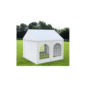 Cort pentru evenimente din PVC IGNIFUG ALB 3X3 M Cort pentru evenimente din PVC IGNIFUG ALB 3X3 M