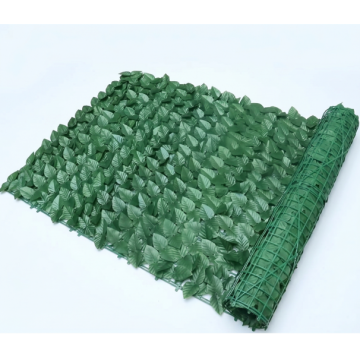 Gard viu artificial verde decorativ cu frunze verzi 300x150cm