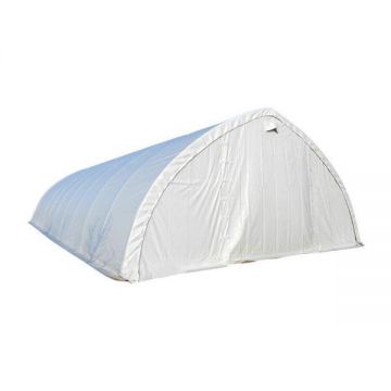 Hala semirotunda 8x26m - 208 M², Alb - Corturi24 Hala semirotunda 8x26m - 208 M², Alb - Corturi24