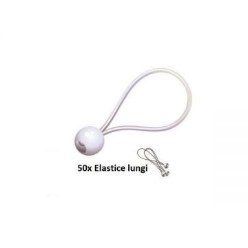 Set 50 intinzatoare elastice lungi - Corturi24 Set 50 intinzatoare elastice lungi - Corturi24